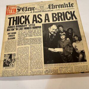 JETHRO TULL - Thick as A Brick - 1972 Vinyl Lp